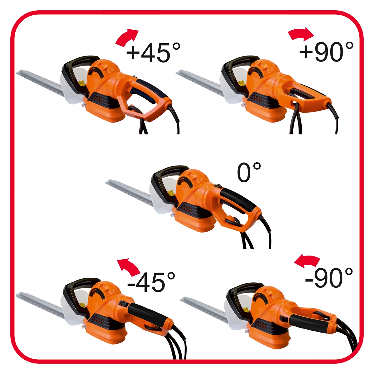 Tagliasiepe elettrico HA 710/61 - immagine 4